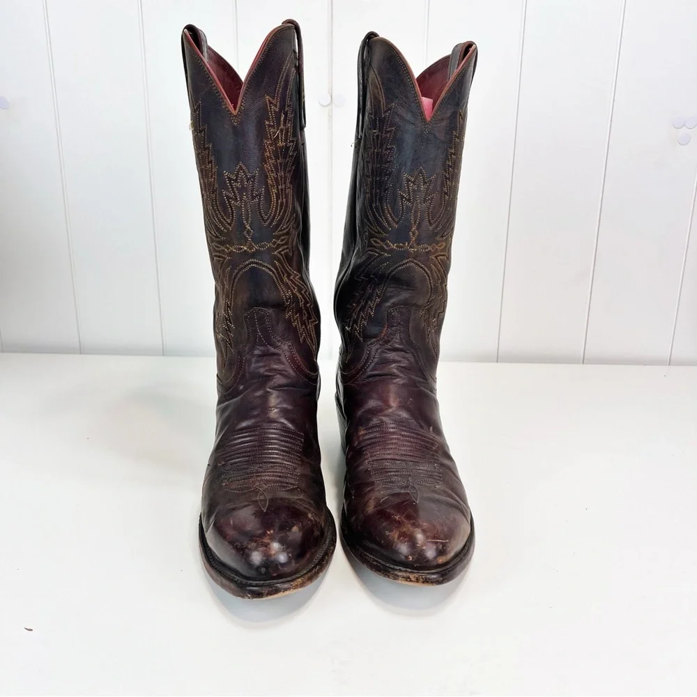 1883 by Lucchese Crayton N7697R Mad Dog Cowboy Boots Mens size 9.5D Western‎
